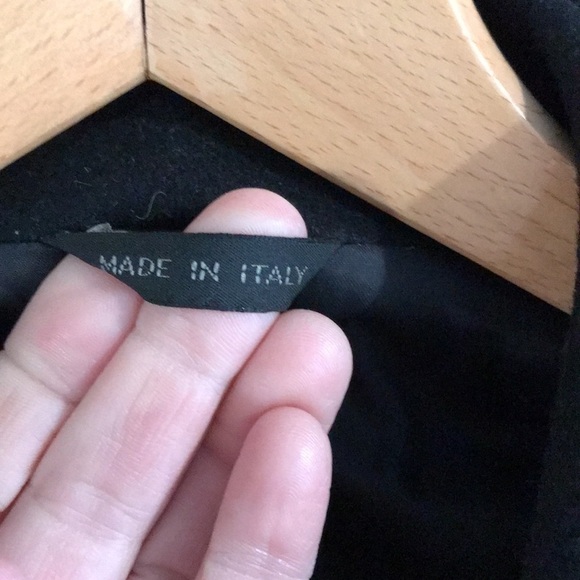 Lanificio Made in Italy Virgin Wool/Cashmere Jacket Coat - Picture 8 of 13